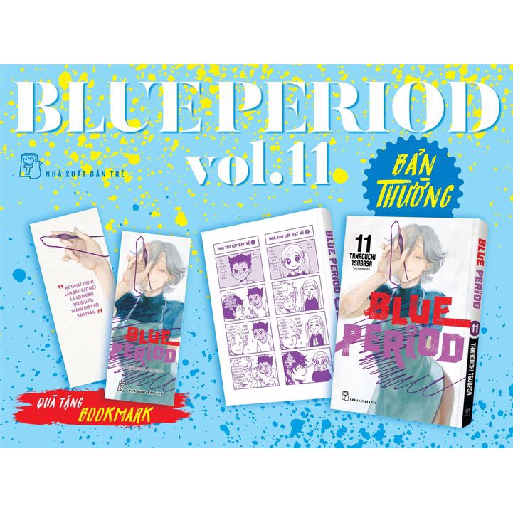 Sách - Blue Period - Tập 11  - Tặng Kèm Bookmark Giấy - Yamaguchi Tsubasa