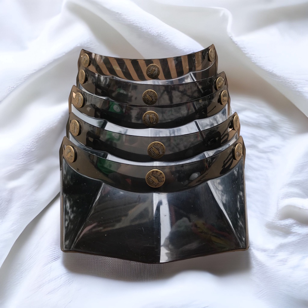 Lưỡi trai Royal gắn nón bảo hiểm classic 3/4 và fullface