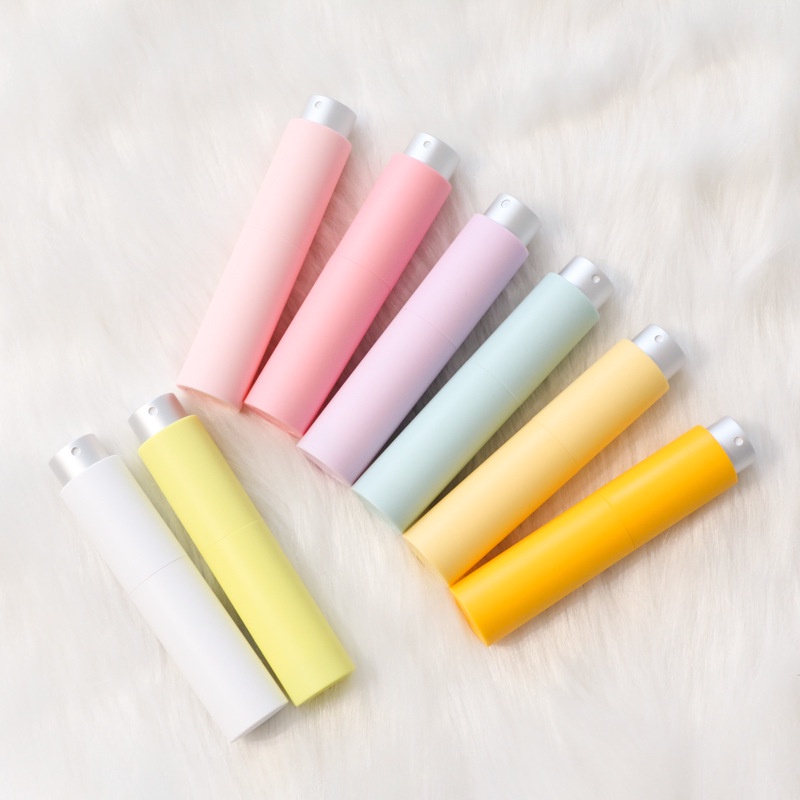 Chai chiết nước hoa dạng ống vặn màu pastel