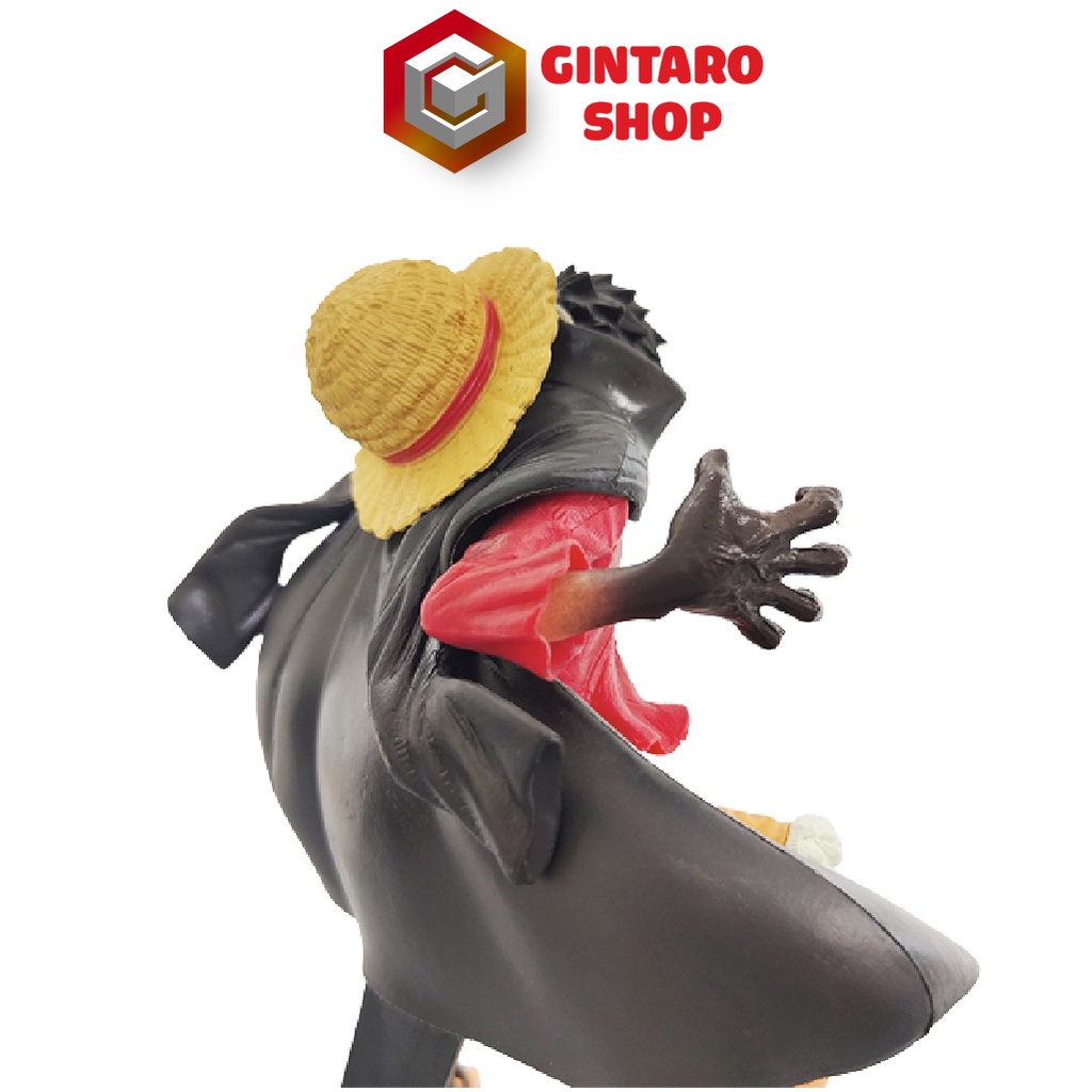 Mô hình One Piece Luffy Wano tay bọc haki được repaint lại phần tay haki cực đẹp và bóng bẩy GINTARO SHOP