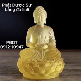 Tượng Phật Dược Sư Lưu Ly cỡ bé 13cm