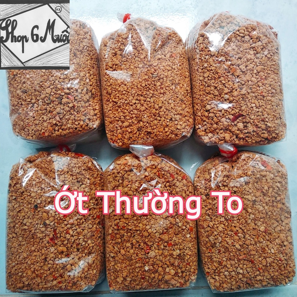 Muối ớt Tây Ninh loại thường hột to (chay)