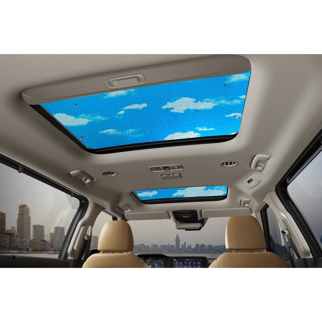 KIA CARNIVAL: Tấm cách nhiệt cửa sổ trời - AUTO6 &lt; Cam kết chống nóng lên đến 90% &gt;