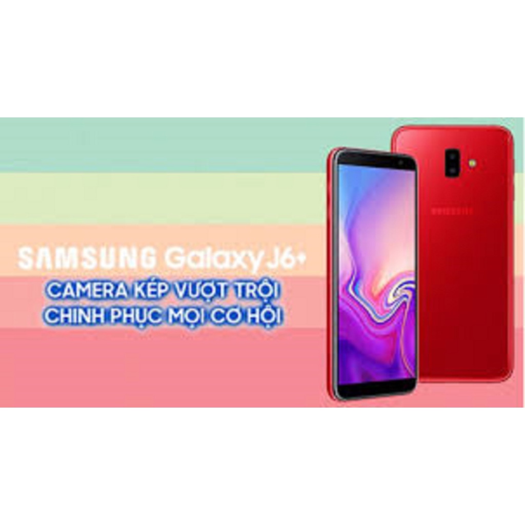 điện thoại Chính Hãng Samsung Galaxy J6 Plus 2sim ram 4G/32G, màn 6inch, Camera siêu nét - GGs 01 | BigBuy360 - bigbuy360.vn