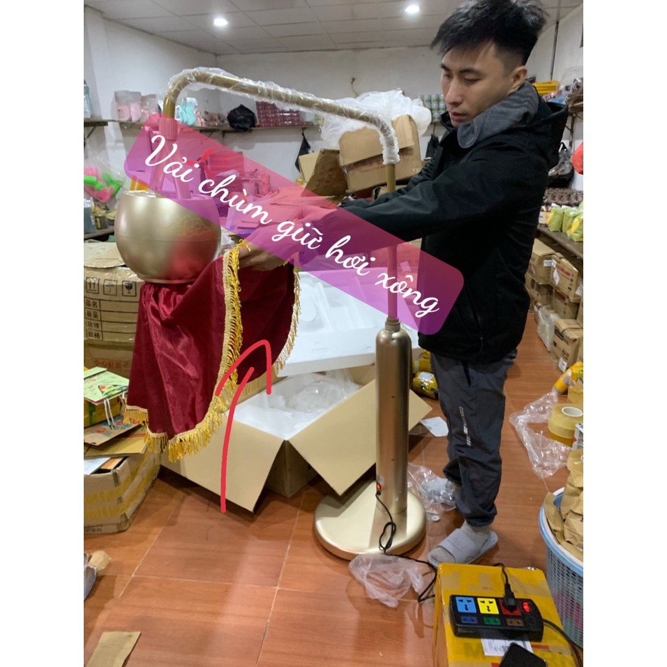 Máy Xông Ngải Cứu Có Đèn Hồng Ngoại