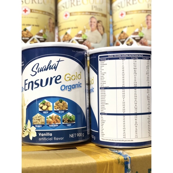 Sữa hạt Dr En.sure Fos - Bổ sung chất xơ tự nhiên hộp 900g