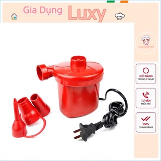 Bơm điện mini 2 chiều hút thổi tiện lợi bơm phao bơi, bơm hút chân không - luxy houseware