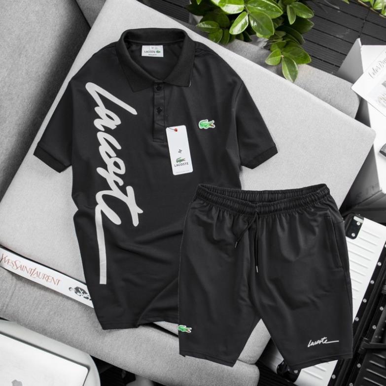 BỘ THỂ THAO NAM POLO CÁ SẤU PHỐI MÀU CAO CẤP CO GIÃN 4 CHIỀU , THẤM HÚT MỒ HÔI-HÀNG CHẤT LƯỢNG CAO | BigBuy360 - bigbuy360.vn