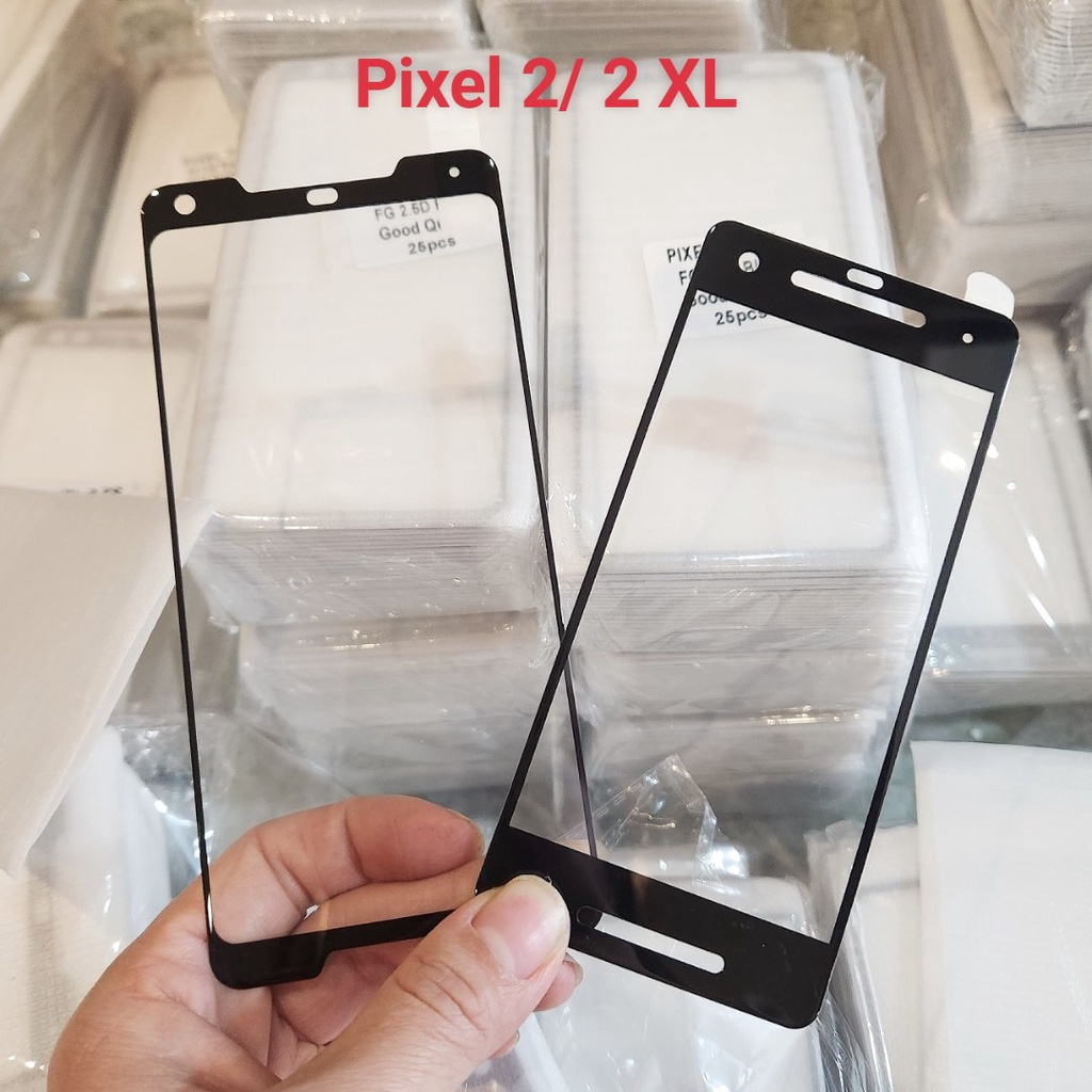 Google Pixel 2 2 XL Pixel 3 3 XL 3A XL Pixel 4 4 XL Pixel 5A Pixel 6 6A Pixel 7 - Kính cường lực XỊN full màn full keo