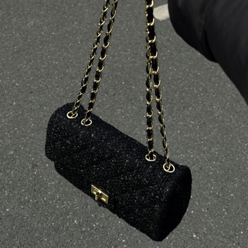 Túi đeo chéo kim tuyến Butterfly