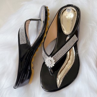 Dép kẹp hẹ xỏ ngón nữ đính hạt đá xoàn size 35-41