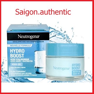 Kem dưỡng ẩm Neutrogena Hydro Boost Gel Cream, Water Gel Moisturiser 50ml Date Mới