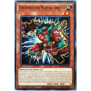 [Thẻ Yugioh] Dinowrestler Martial Ankylo |EN| Common