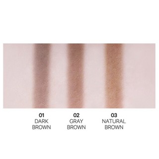 Kẻ mày WAKEMAKE Natural Hard Brow Pencil