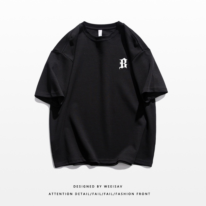 Áo thun Logo B form rộng Uniex - chất cotton 100%