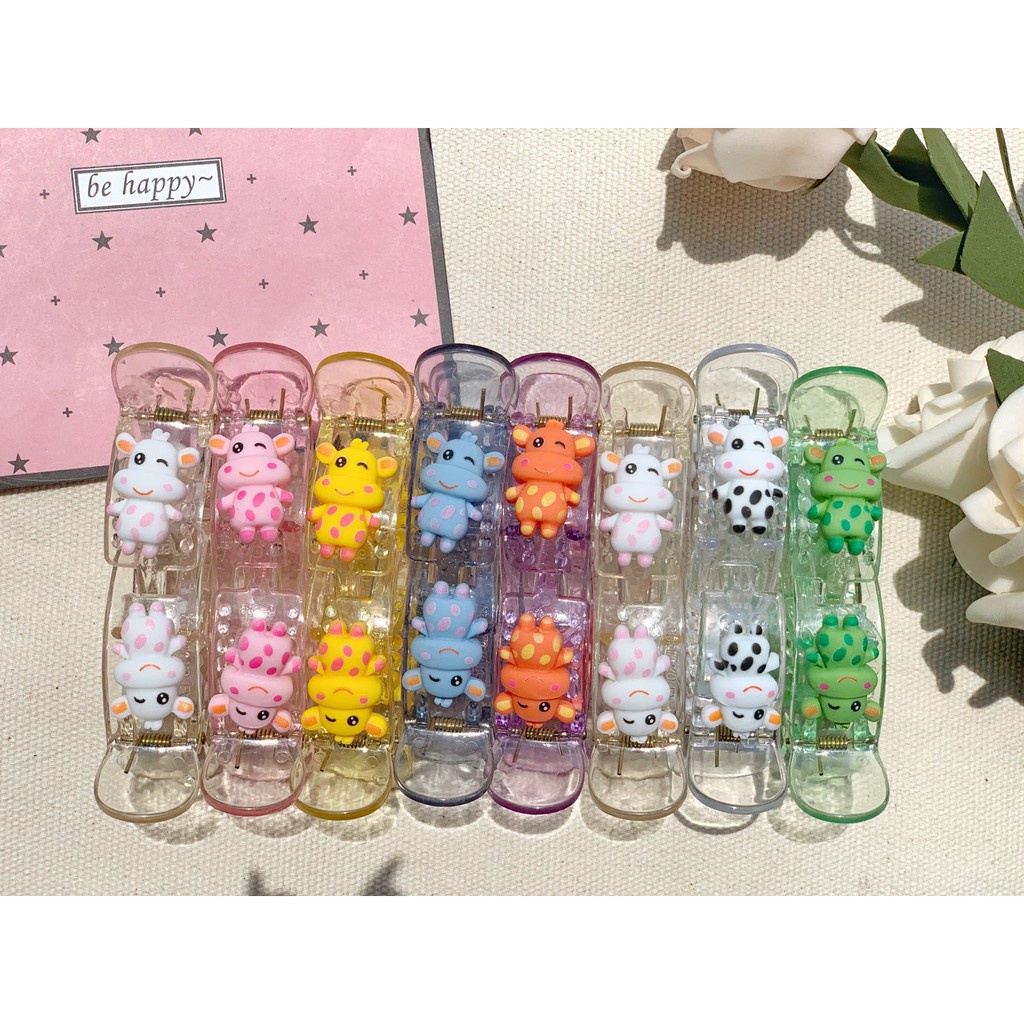 Kẹp Tóc Bò Sữa