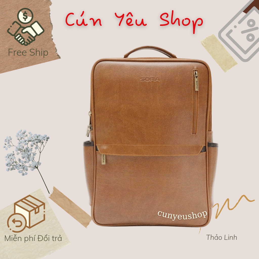 Balo BA145 Cunyeushop SOFIA laptop 15.6 inch bao bền