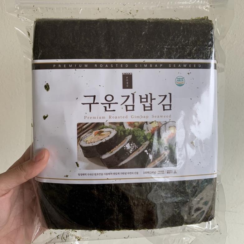 Rong Biển Cuộn Cơm 100 lá