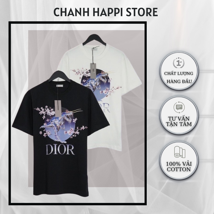 ÁO THUN DIOR DINOSAUR , ÁO THUN BASIC NAM NỮ UNISEX