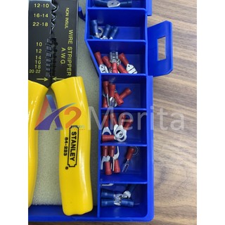 kềm bấm cos 9"/230mm(kèm hộp đầu cos) STANLEY
