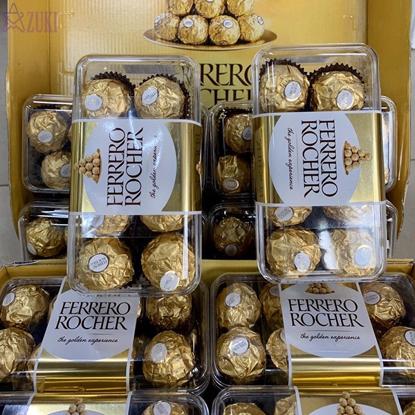 Chocolate Nhân Hạt Phỉ Ferrero Rocher 200G của Úc (16 viên)