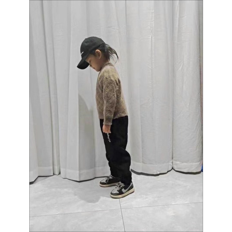 Quần thun nỉ trơn dài cho bé trai  N01398