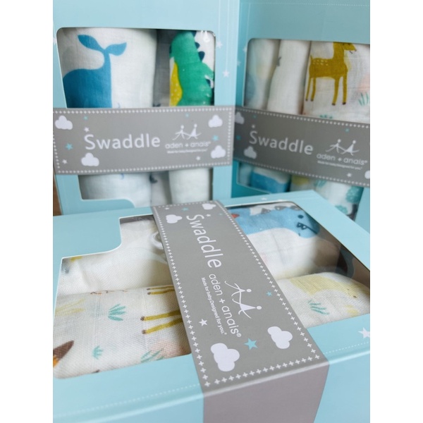 Khăn tắm Aden 2 lớp sợi tre cho bé 110x120cm