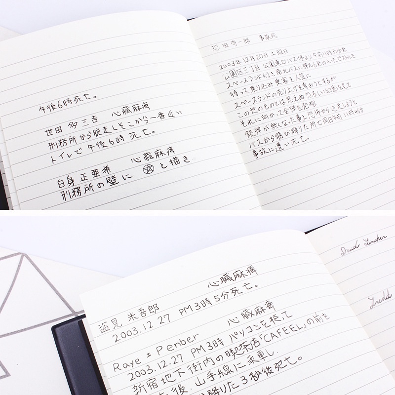(Hàng Xịn) MH52 Sổ tay Death Note Bìa Da In Họa Tiết Kèm Bút Và Dây Chuyền. Sổ Tay Anime Death Note