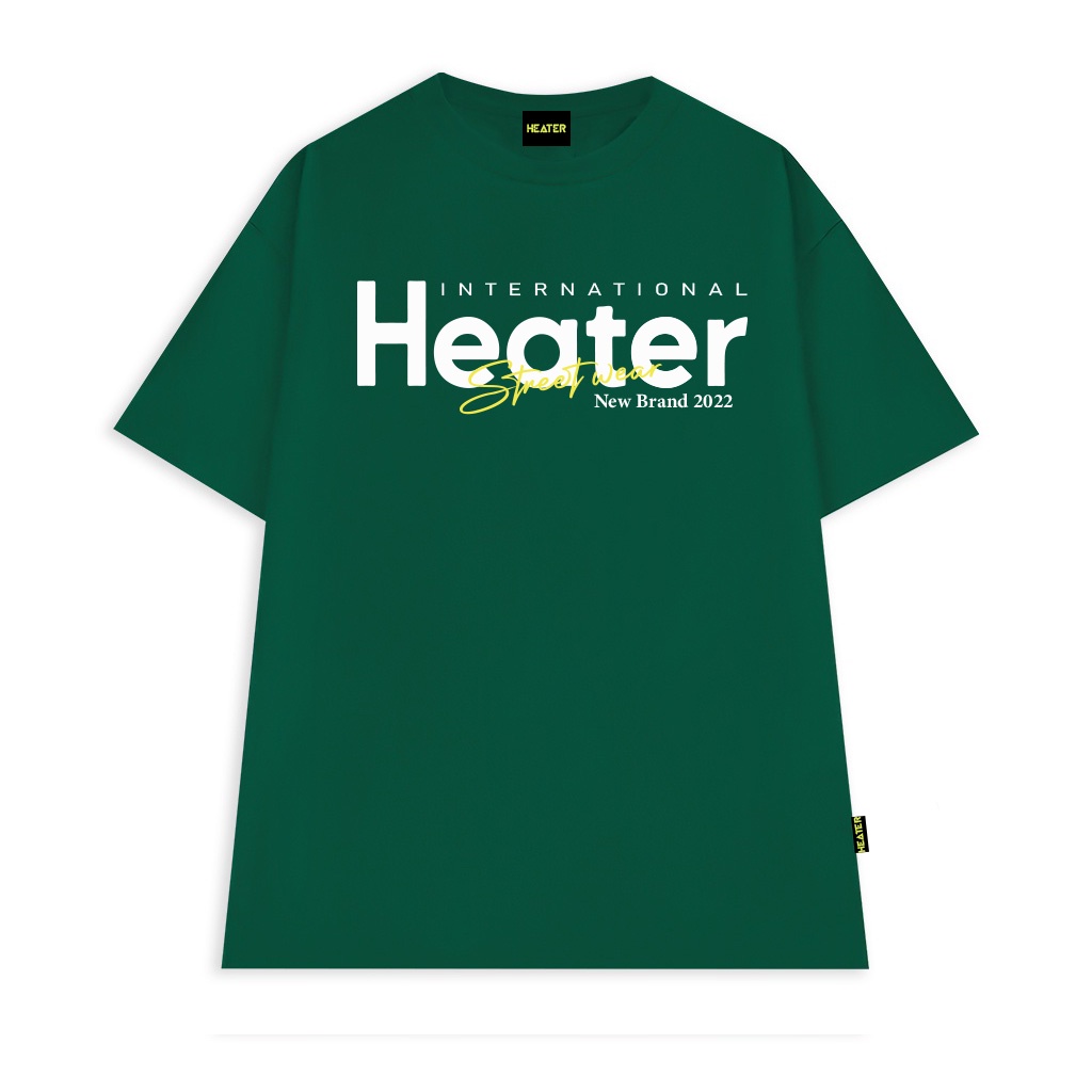 Áo Thun Nam Nữ Basic Cotton Oversize Tee Local Brand HEATER Chính Hãng - KD122