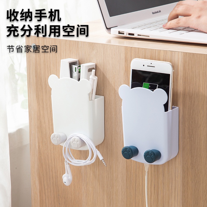 kệ để remote, sạc điện thoại dán tường tiện lơi MÃ RM6