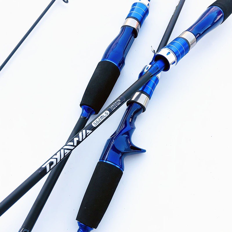 Cần câu lure Máy Ngang và Máy Đứng carbon DYAWA.