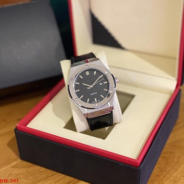 Đồng hồ nam Hutb - 42mm classic - Máy pin Bảo hành 12 tháng
