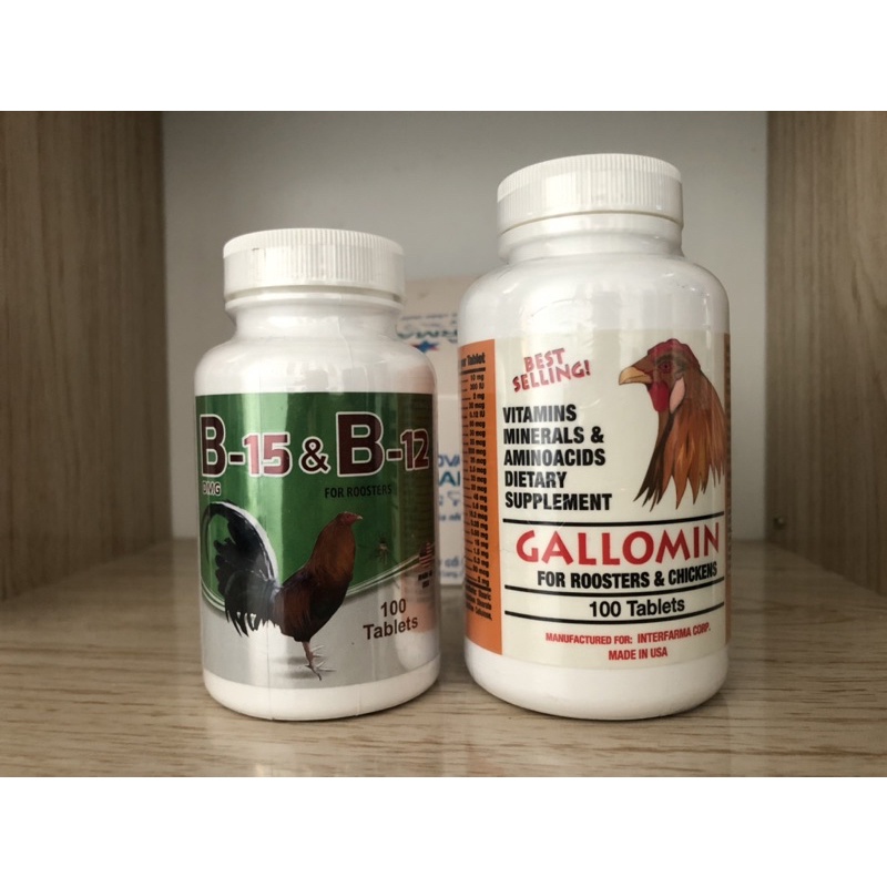 COMBO GALLOMIN B12 B15