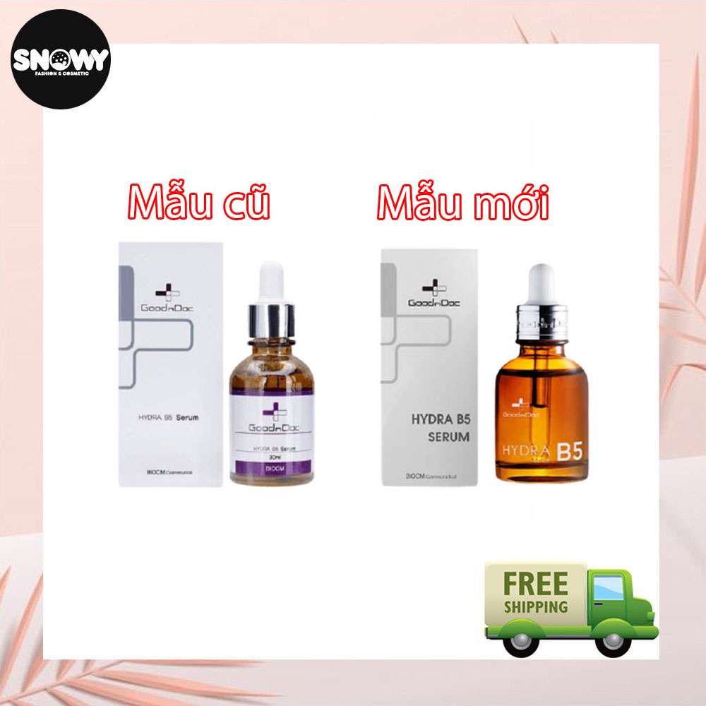 Serum Dưỡng Ẩm Phục Hồi Da GoodnDoc Hydra B5 - Serum B5 GoodnDoc