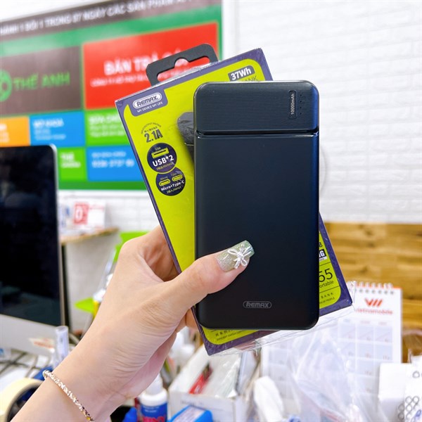 Sạc pin dự phòng REMAX RPP 255 10000 mAh hàng cao cấp bảo hành 1 đổi 1