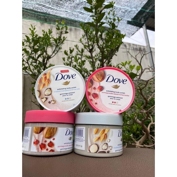 Tẩy Da Chết Toàn Thân DOVE Exfoliating Body Polish 298g