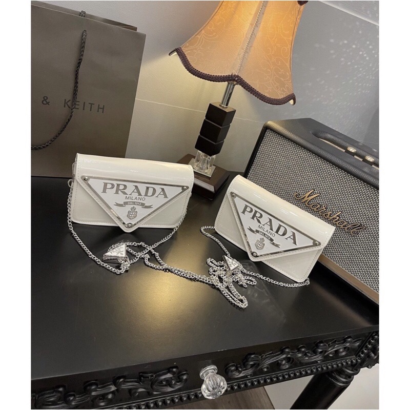 Túi đeo chéo nữ Pra da bóng đẹp đi chơi phong cách thời trang cao cấp sang chảnh DC205