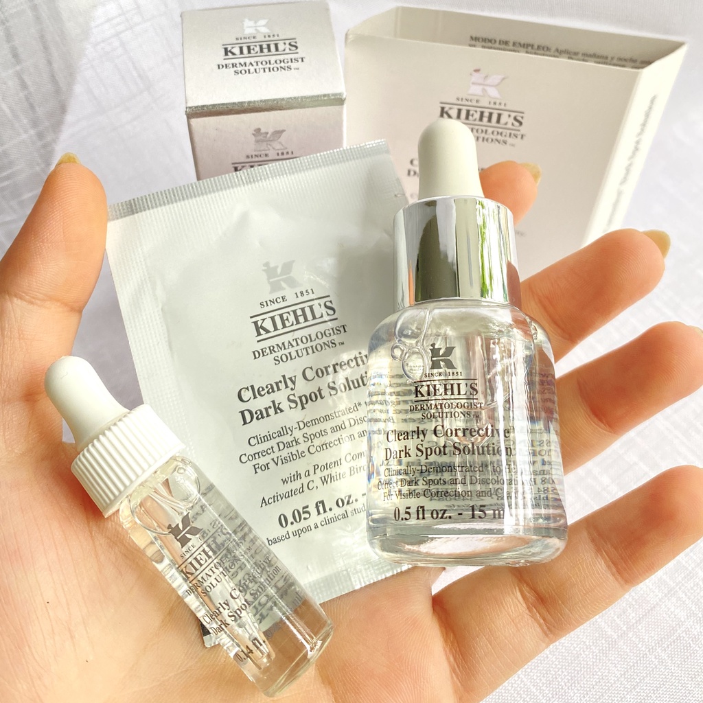 Kiehl's / Kiehls Tinh Chất Trắng Da Mờ Nám Clearly Corrective Dark Spot Solution 15ml