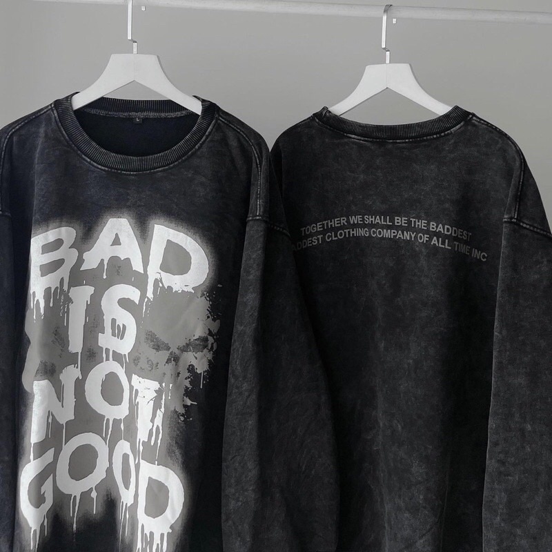 Áo Sweater loang Bad nỉ chân cua _HT.Store96