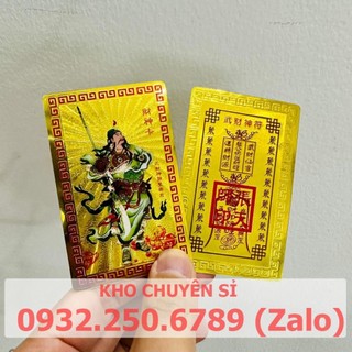 Kim bài quang công cầu bình an, công danh, thuận lợi kinh doanh