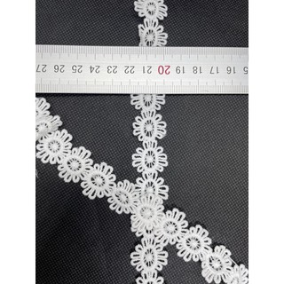 [0020] - 1m viền ren cotton hình hoa