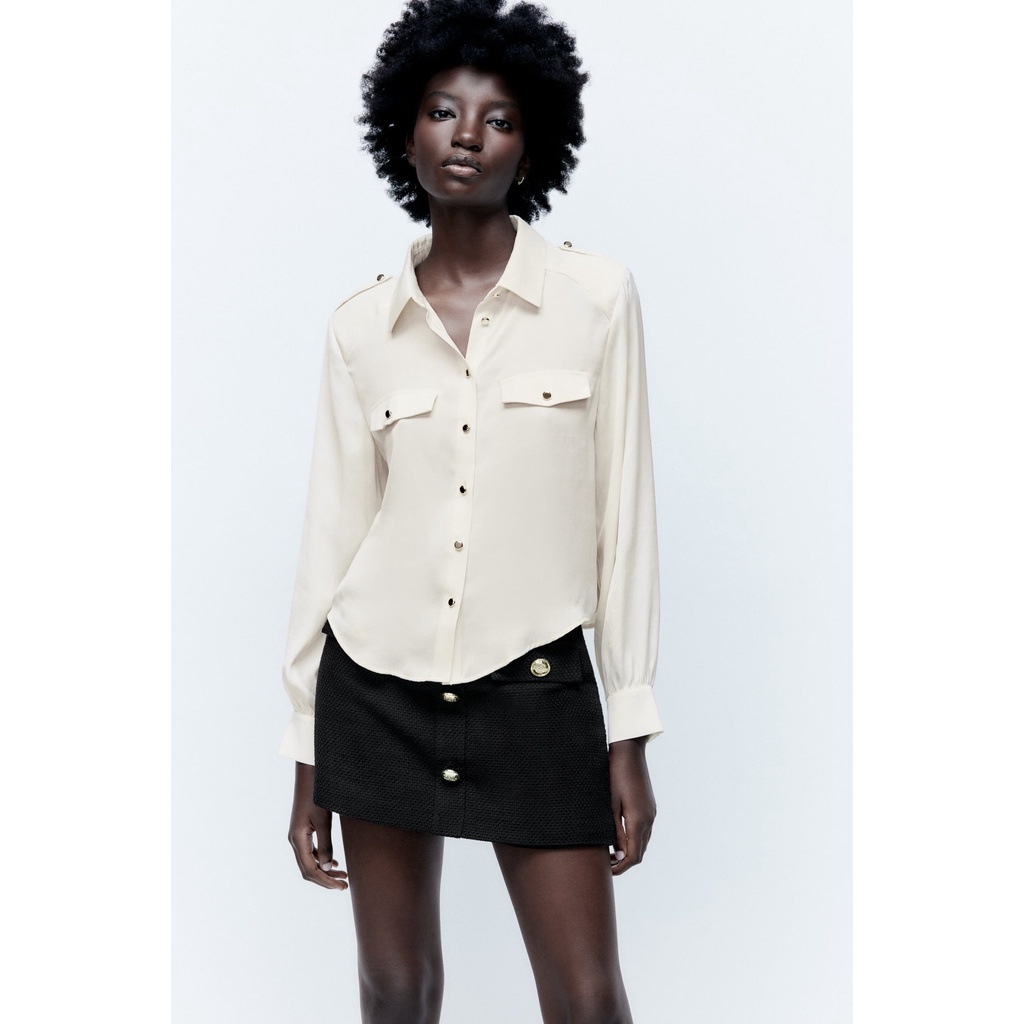 Áo sơ mi Za.Ra đẹp sang size XS, S