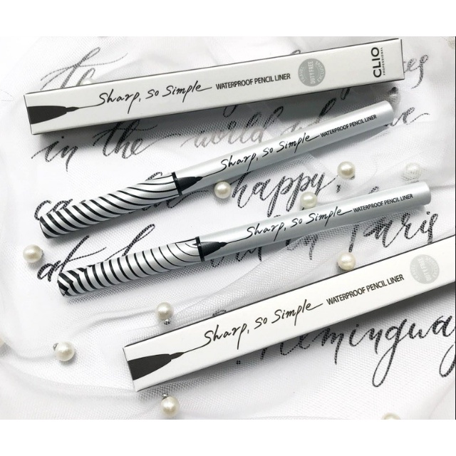Viền Mắt Sharp, So Simple CLIO Waterproof Pencil Liner 0.14g