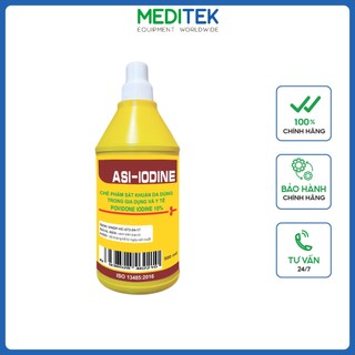 [CHÍNH HÃNG] Dung dịch sát trùng An Sinh 10% 500ml, sản xuất tại Việt Nam, ngăn ngừa vi khuẩn gây nhiễm trùng da