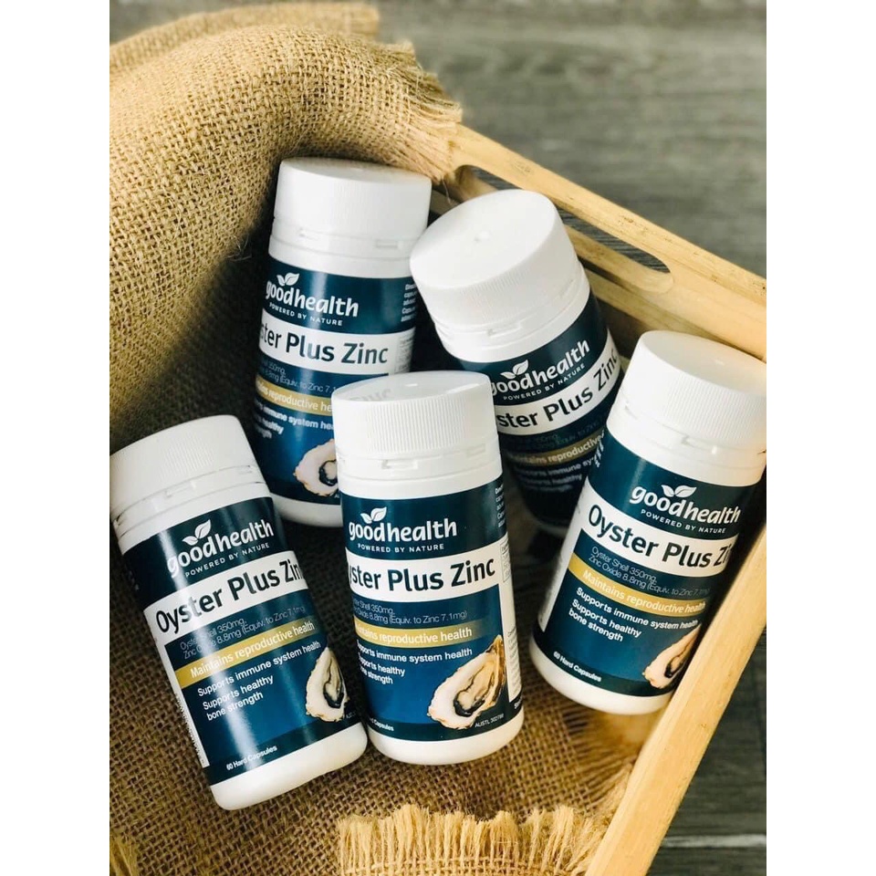 Tinh chất hàu New Zealand Good Health Oyster Plus tăng cường sinh lý nam giới