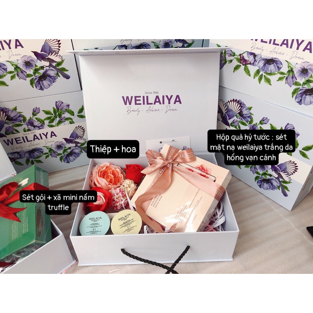 SÉT QUÀ TẶNG WEI LAIYA .QUÀ TẶNG 8/3 . 20/10 , 20/11, SINH NHẬT . THẬT Ý NGHĨA , SANG XỊN , ĐẲNG CẤP