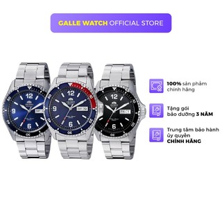 Đồng hồ cơ Orient Mako FAA0200 nam thiết kế thể thao chuyên bơi lặn chống nước 20 ATM, kim dạ quang, vòng Benzel bấm giờ