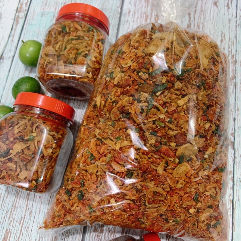 Muối tôm hành phi Tây Ninh loại ngon - Muối tép hành phi giòn thơm