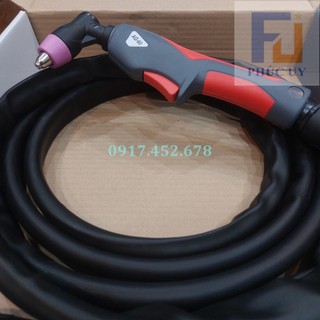 Mỏ cắt plasma ag60 dài 4 mét loại tốt, tay bóp, bọc da - súng cắt ag60