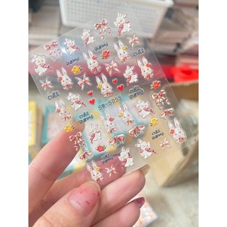 sticker lụa các mẫu hot miếng dán móng